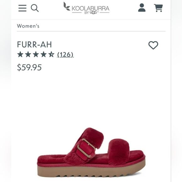 Koolaburra by UGG Furr-ah Buckle Slides Slippers - Picture 9 of 9